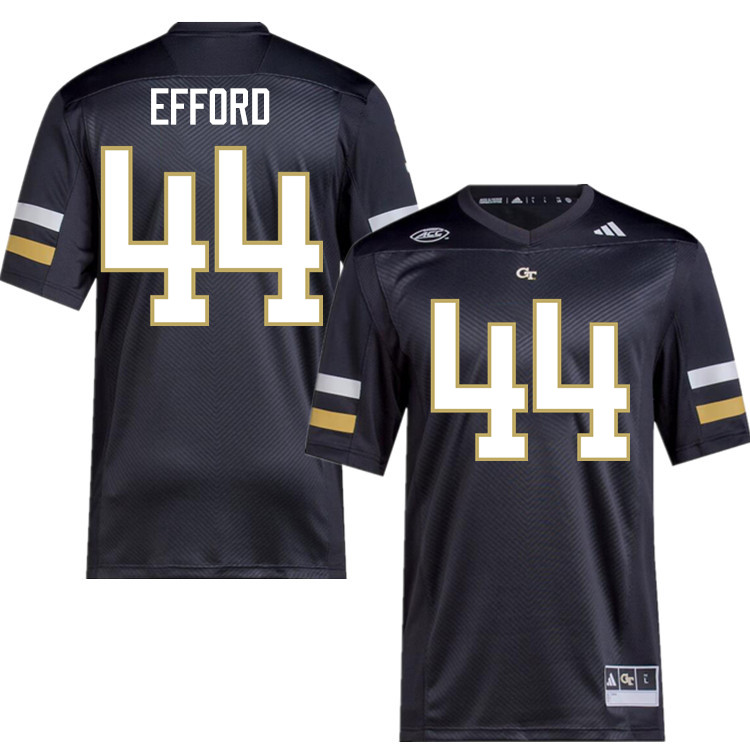 Kyle Efford Georgia Tech Jerseys,Georgia Tech Yellow Jackets College Football Uniforms-Black